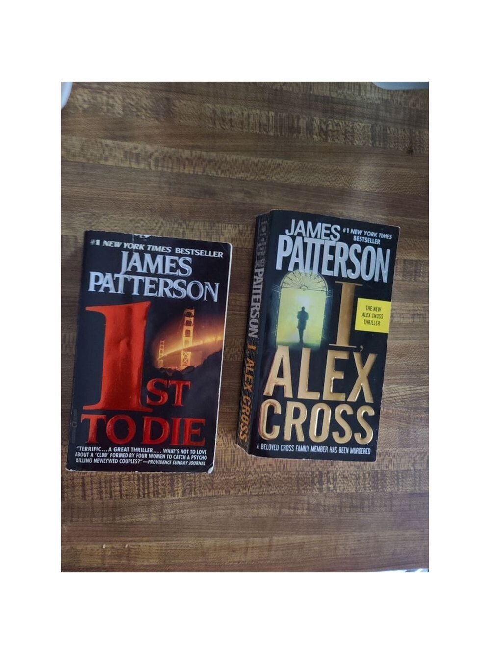 1st to Die & Alex Cross Paperback Set